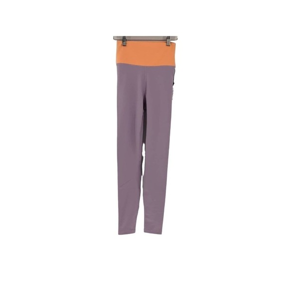 NEW WeWoreWhat Size S Purple High Rise Stretch Leggings NWT Small Revolve - Picture 4 of 6
